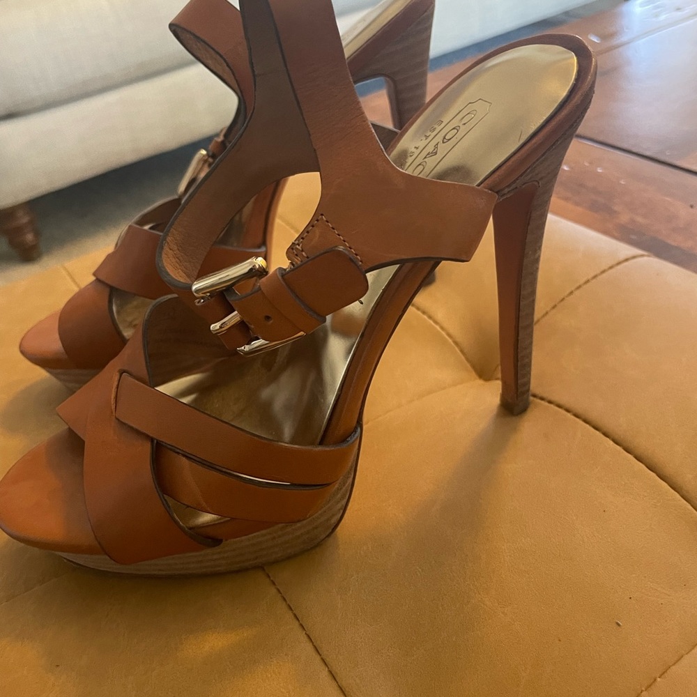 Coach high heel  shoes